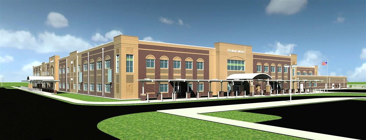 Belmont MIddle School rendering 